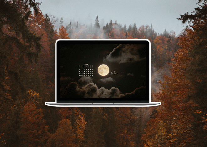 October 2026 Tech Backgrounds: Free, Downloadable Fall and Halloween Wallpapers!